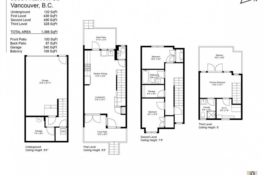 8303 French Street Vancouver, BC - 3