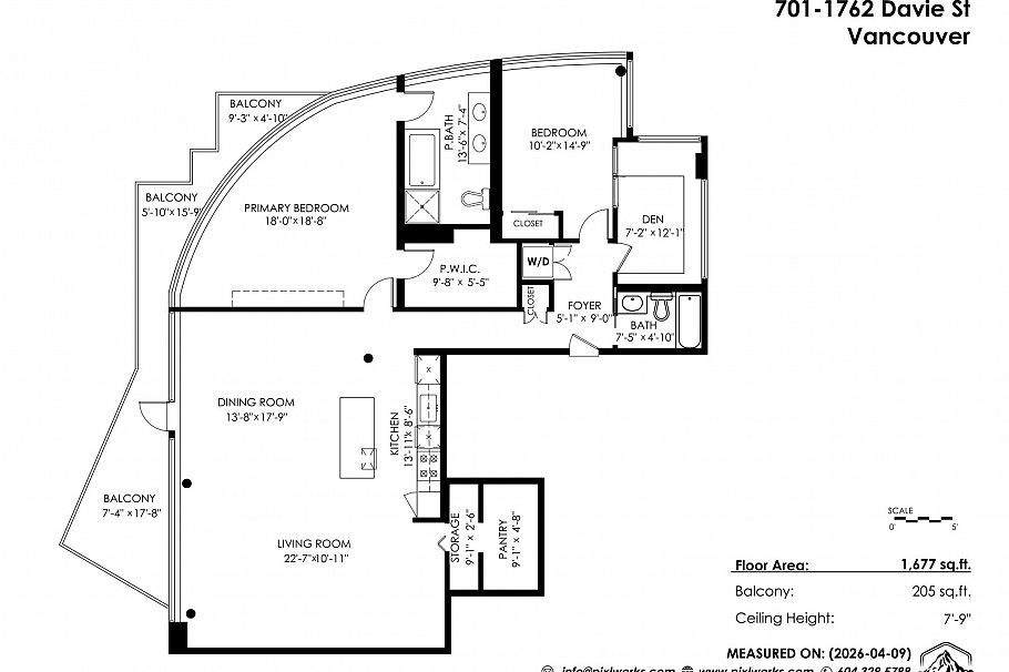 701 1762 Davie Street Vancouver, BC - 36