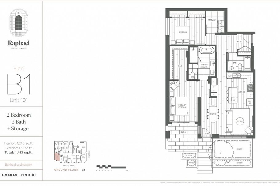 101 3668 W 10th Avenue Vancouver, BC - 2