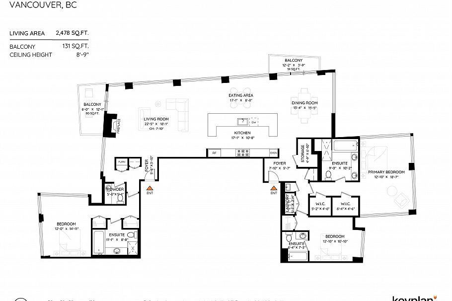 2802 1455 Howe Street Vancouver, BC - 14