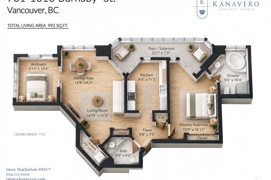 701 1010 Burnaby Street Vancouver, BC - 40