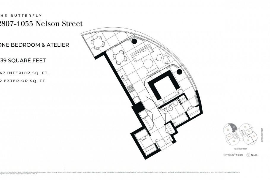 2807 1033 Nelson Street Vancouver, BC - 19