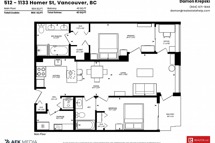 512 1133 Homer Street Vancouver, BC - 34
