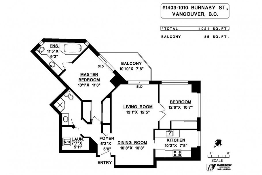 1403 1010 Burnaby Street Vancouver, BC - 31
