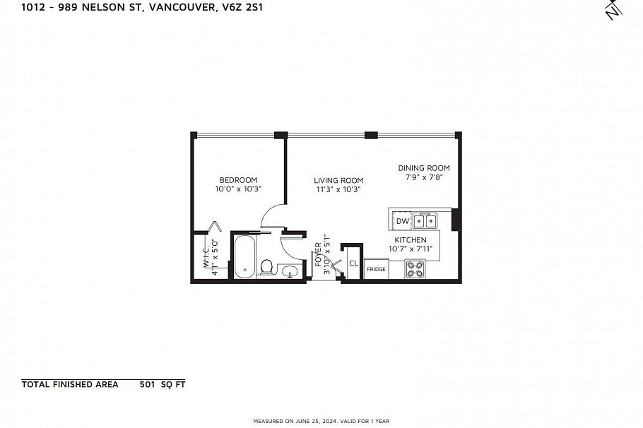 1012 989 Nelson Street Vancouver, BC - 17