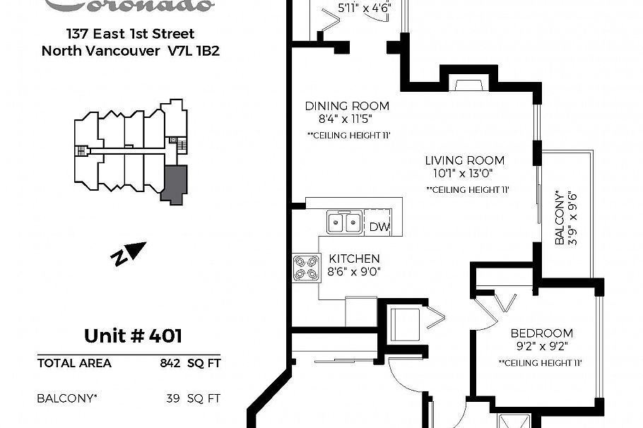 401 137 E 1st Street North Vancouver, BC - 26