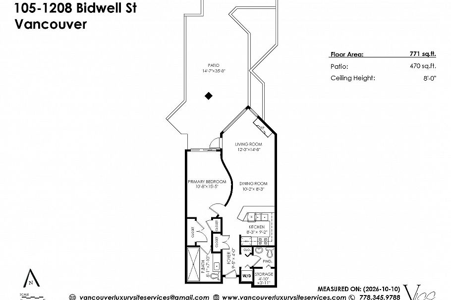 105 1208 Bidwell Street Vancouver, BC - 38