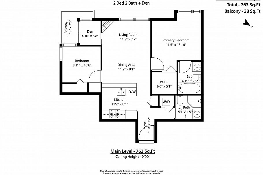 1805 928 Richards Street Vancouver, BC - 13