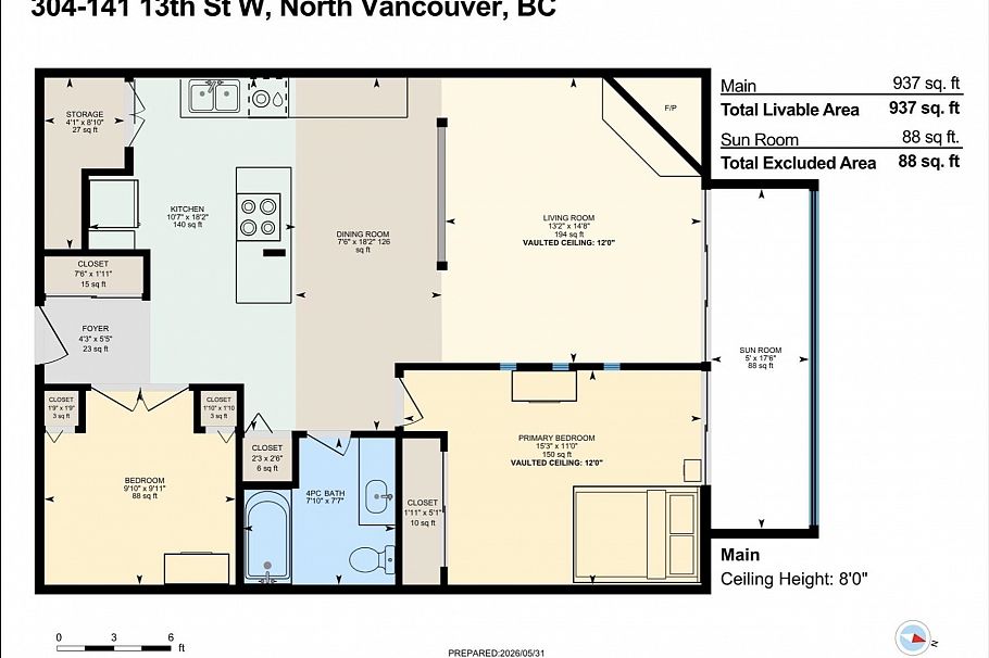304 141 W 13th Street North Vancouver, BC - 28