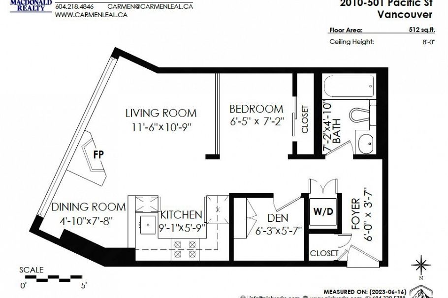 2210 501 Pacific Street Vancouver, BC - 13