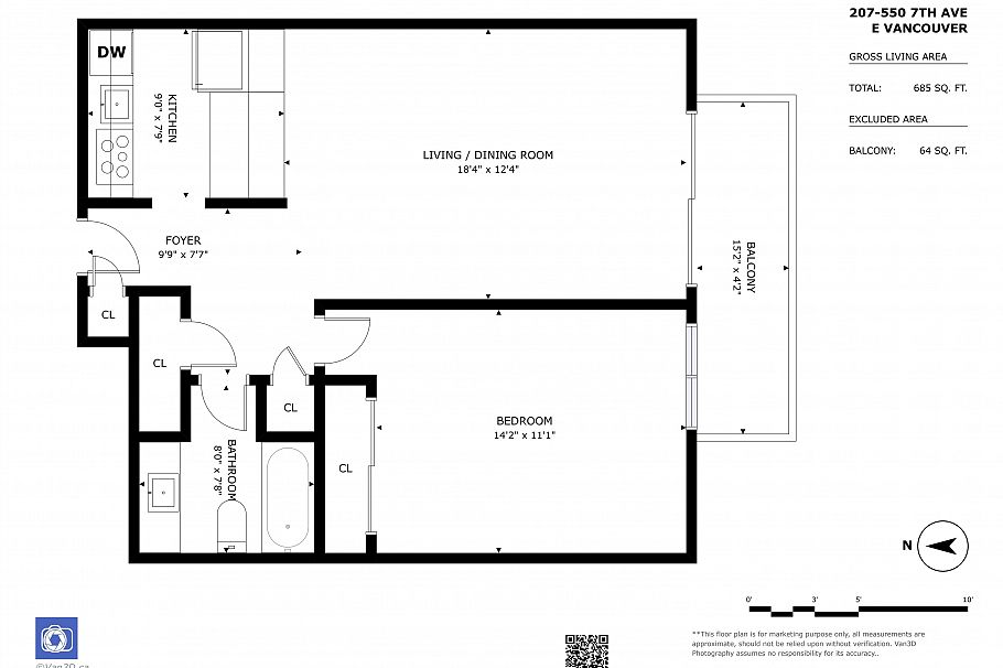 207 550 E 7th Avenue Vancouver, BC - 17