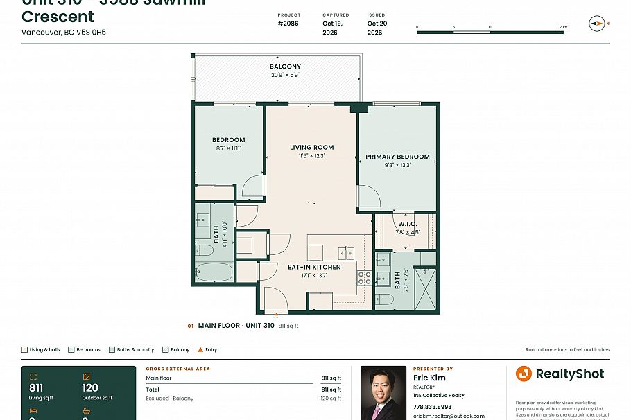 310 3588 Sawmill Crescent Vancouver, BC - 36
