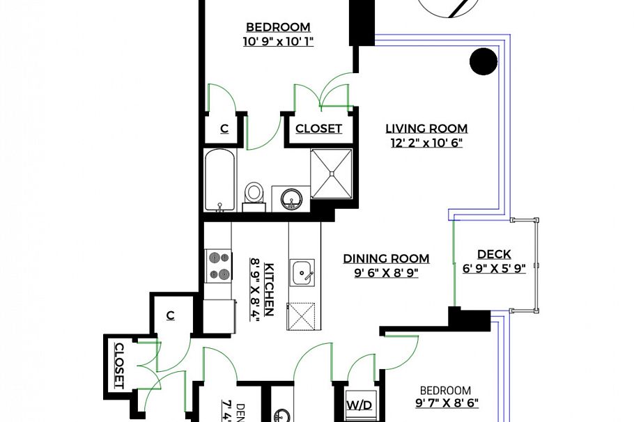 2106 788 Richards Street Vancouver, BC - 5