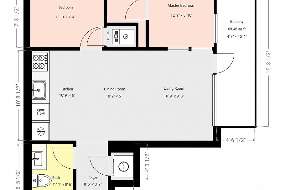 607 5728 Berton Avenue Vancouver, BC - 18